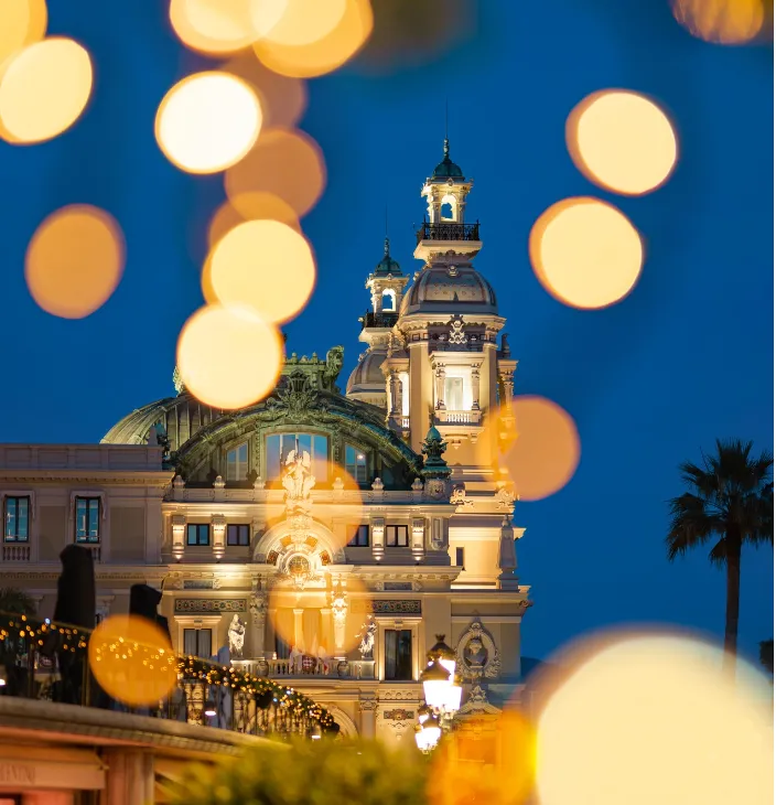 Monaco Casino at twilight