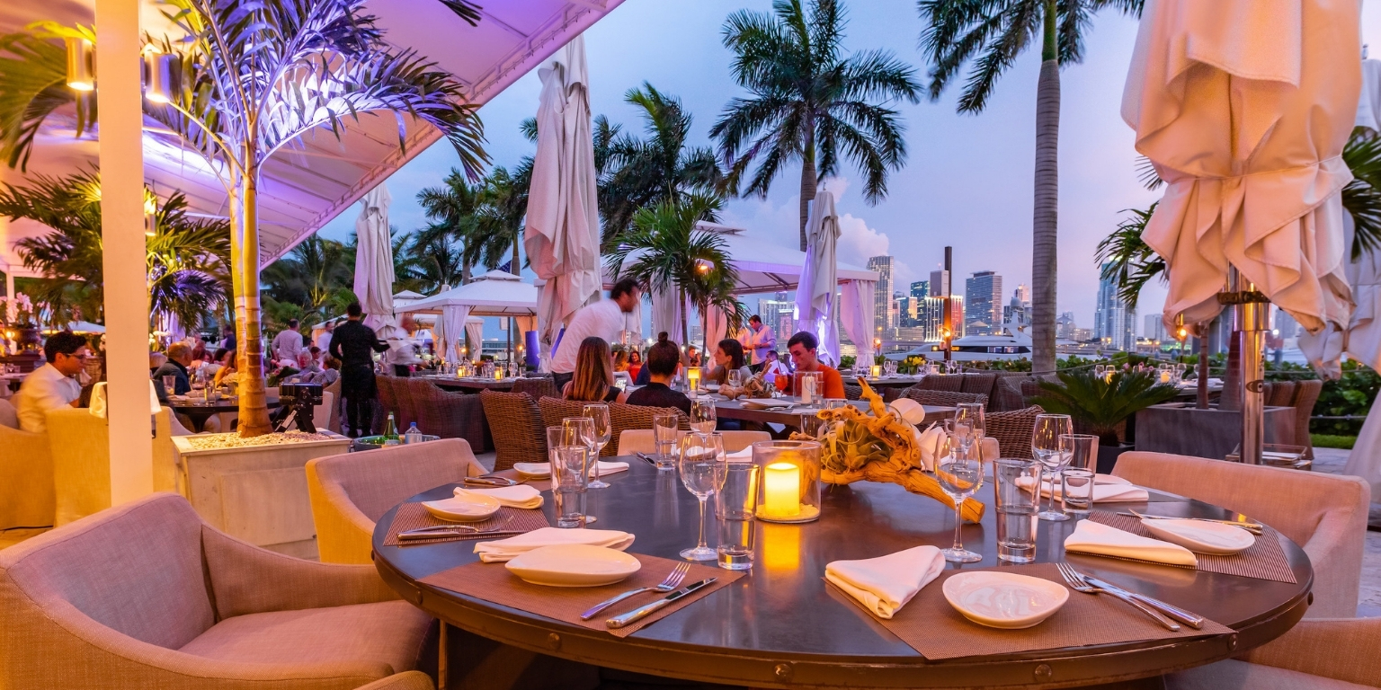 Once In Miami, The Deck At Island Gardens Is Your Destination For A Divine Sunset