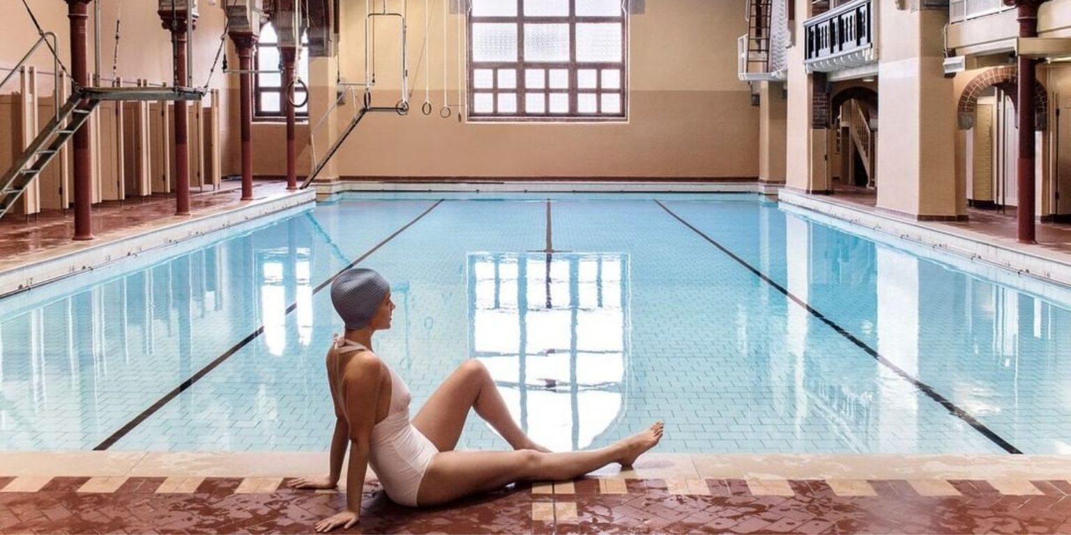 "To The Water": A Photography Exhibition At Paris's Mythical Swimming Pool Molitor