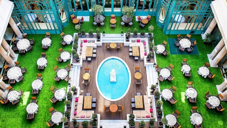 Westin Paris Vendome's Iconic Summer Terrace