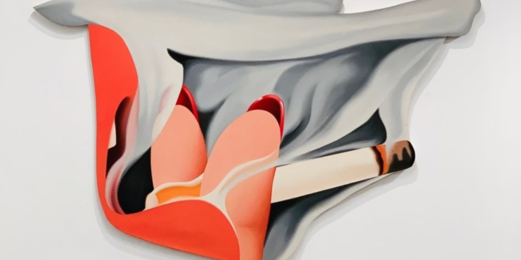 Tom Wesselmann, Smoker 27, 1980. Art Basel Paris, Grand Palais- October 18–20.