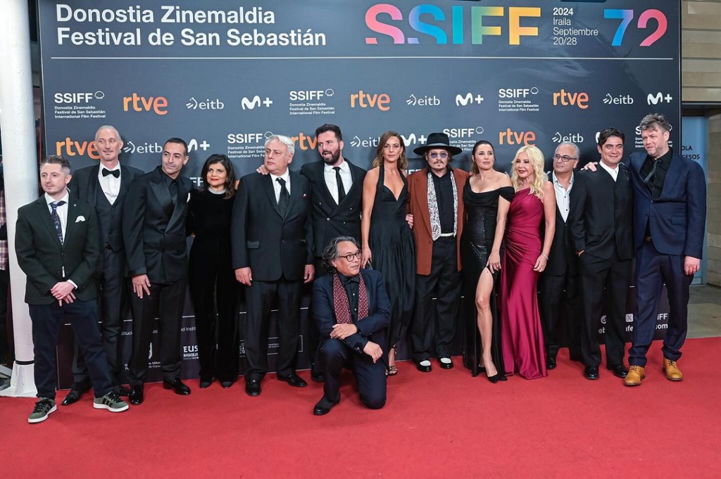 Johnny Depp’s "Modi – Three Days on the Wing of Madness," backed by the Red Sea Film Foundation, at the San Sebastian Film Festival.