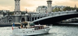 Luxury Seine Cruise and Caviar Tasting with L’Oiseau Blanc’s Two-Michelin-Starred Chef