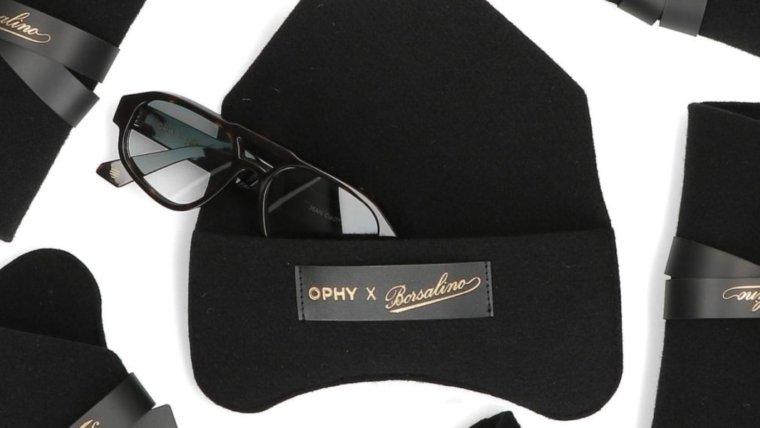 Borsalino Eyewear debuts the Borsalino x Ophy capsule