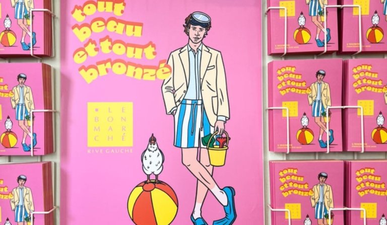 "Tout Beau et Tout Bronzé" Pop-up at Le Bon Marché Rive Gauche