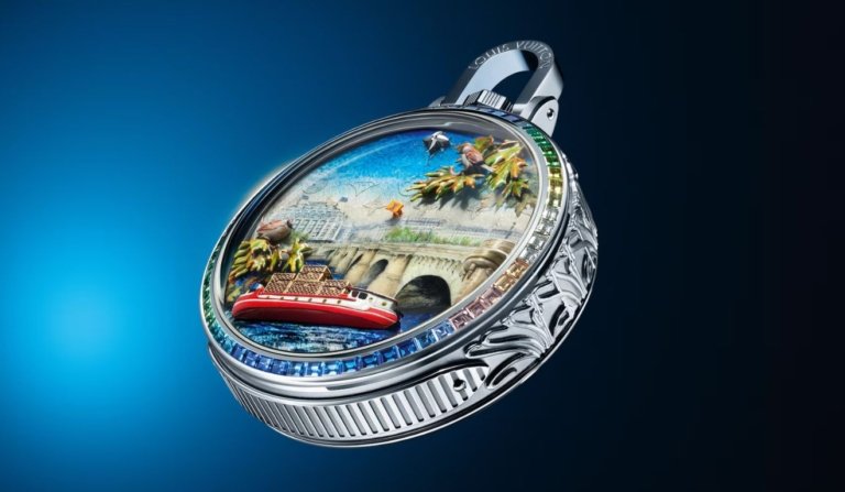 Louis Vuitton "Escale en Amazonie" Pocket Watch
