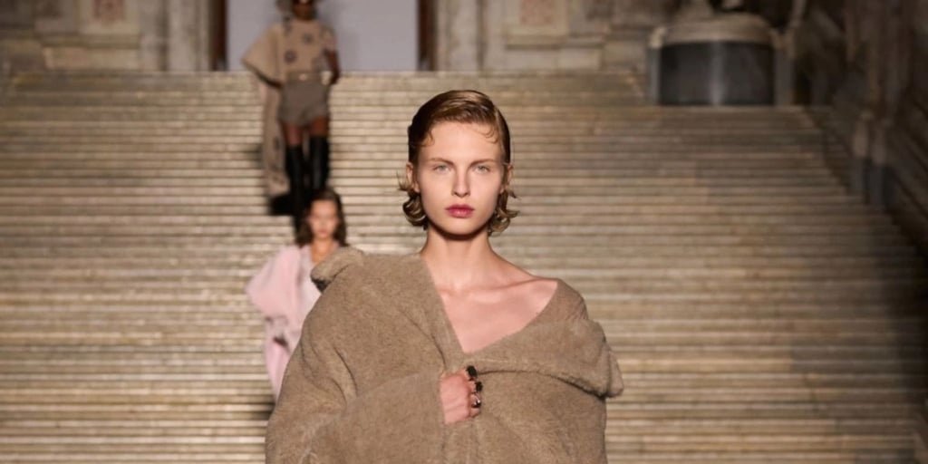 Max Mara Resort 2027 Show in Shanghai, China